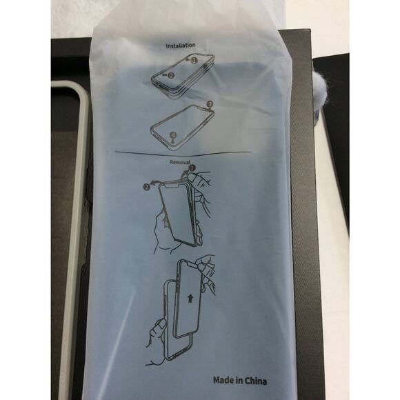 5 In 1 TOCOL Gold Bundle iPhone 12 ProMax Case Blue 2 Screen &Lens Protector New - Picture 8 of 11